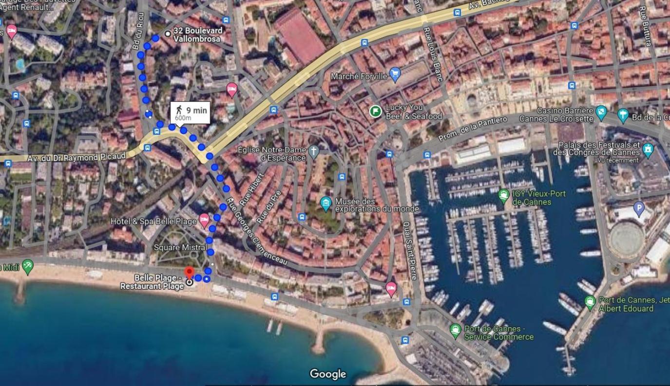 2 Pieces - Croisette Et Plages A 10 Mn A Pieds Cannes Eksteriør billede